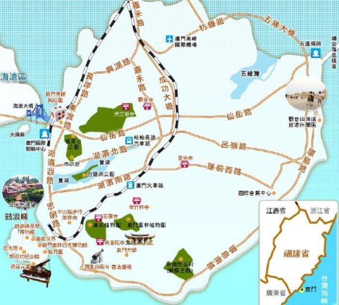 廈門當地優秀私人導游一天多少錢和廈門旅游必玩的景點介紹