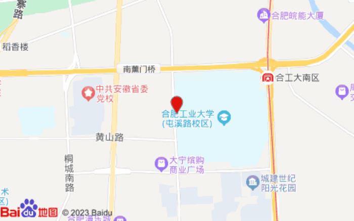 如家商旅酒店(合肥工業(yè)大學(xué)店)位置圖