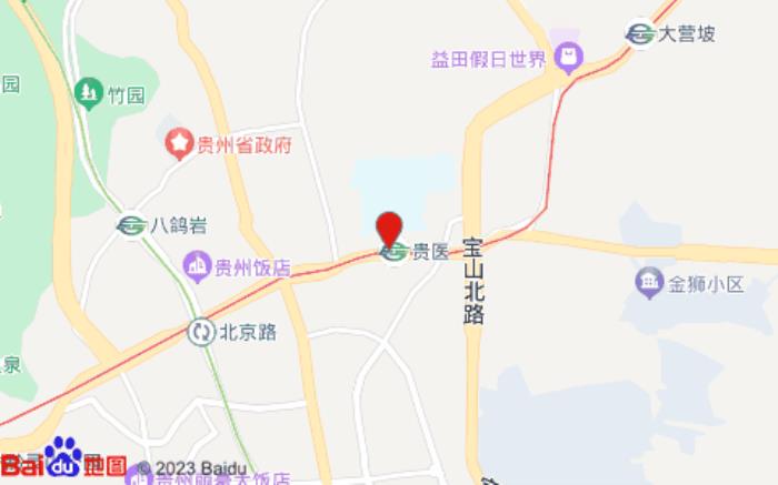 全季酒店(貴陽醫(yī)科大學(xué)附屬醫(yī)院店)位置圖