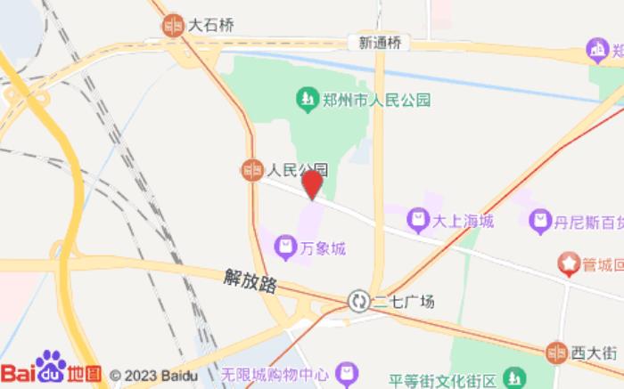 宜必思·尚品酒店(二七廣場大衛(wèi)城店)位置圖