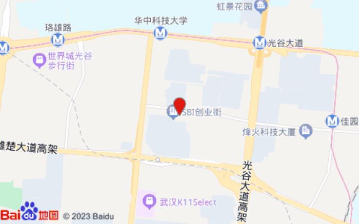 漢庭酒店(武漢華科大創(chuàng)業(yè)街店)位置圖