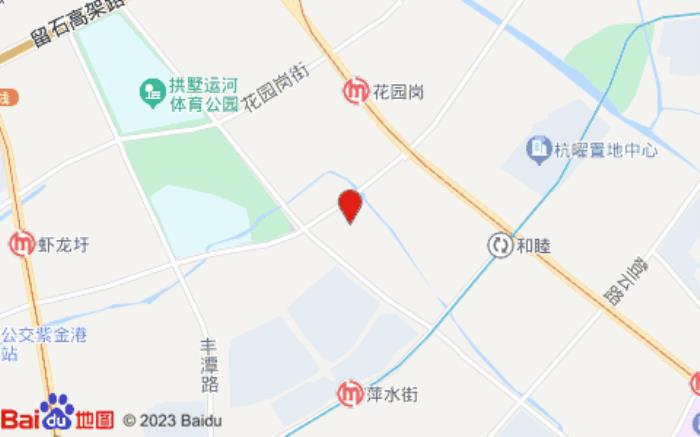 美爵酒店(申花路店)位置圖