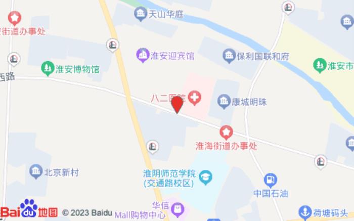 麗楓酒店(淮安萬達(dá)廣場(chǎng)金融中心店)位置圖