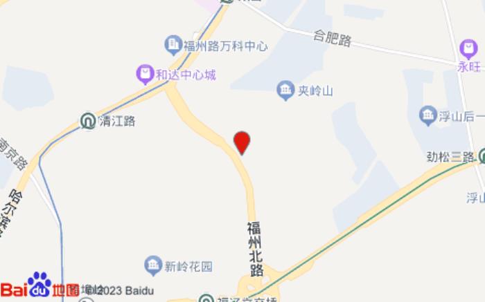 格林電競酒店(青島凱德廣場新都心店)位置圖