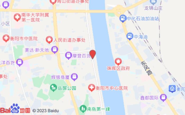 尚客優酒店(解放路步行街店)位置圖