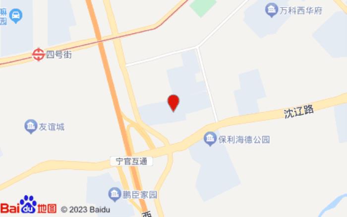 尚客優(yōu)酒店(沈陽張士燈具城店)位置圖