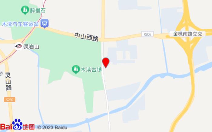 如家酒店(蘇州木瀆古鎮店)位置圖