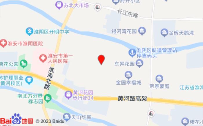 漢庭酒店(淮安北京東路大潤發店)位置圖