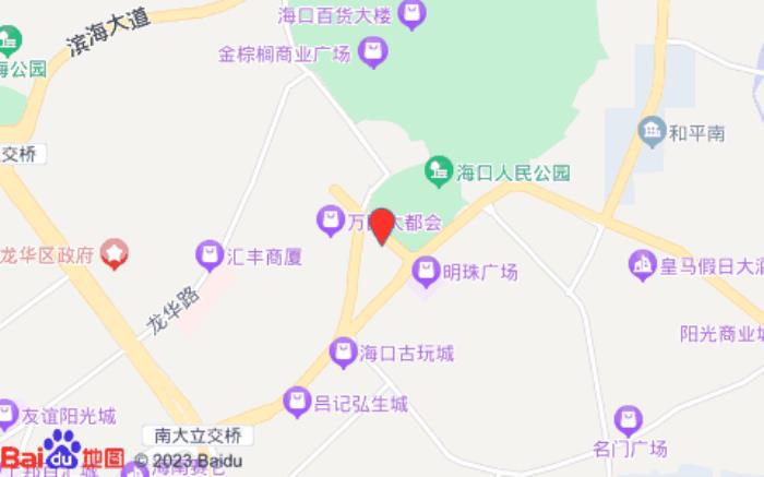 華發假日酒店(華發大廈店)位置圖