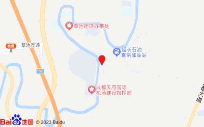 派酒店(成都天府國際機場店)位置圖