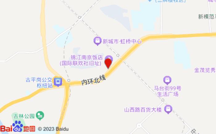南京鼓樓中山北路亞朵酒店位置圖