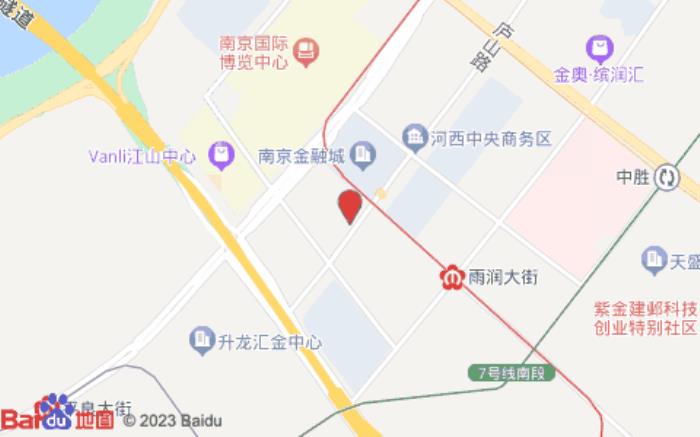 全季酒店(南京奧體國際博覽中心店)位置圖