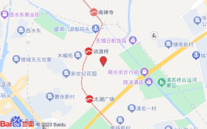 清沐酒店(通揚(yáng)北路店)位置圖
