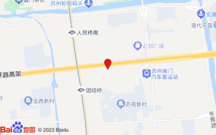 尚客優酒店(蘇州南門汽車客運站店)位置圖