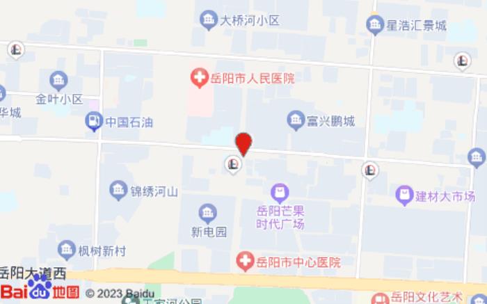 海友酒店(岳陽東站沃爾瑪?shù)?位置圖