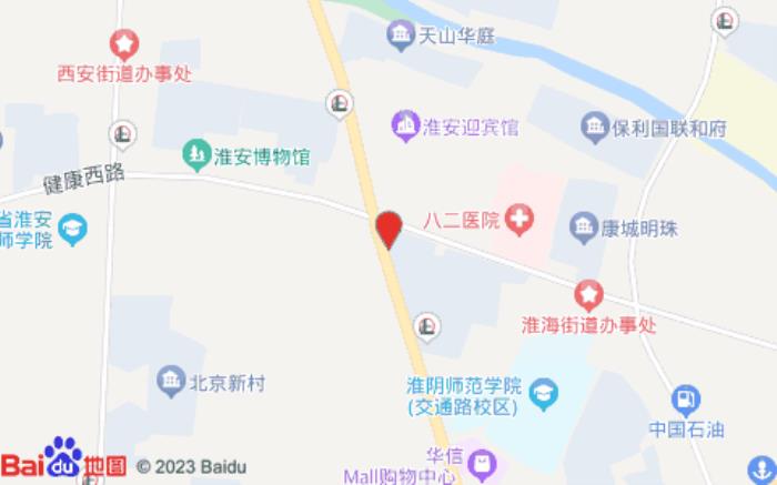 漢庭淮安蘇寧廣場酒店位置圖