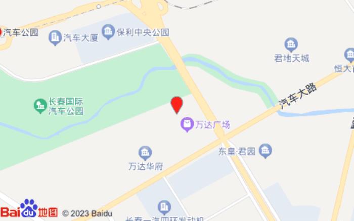 全季酒店(長春西湖大路車城萬達店)位置圖