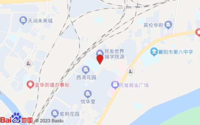 全季酒店(襄陽襄州區民發廣場店)位置圖
