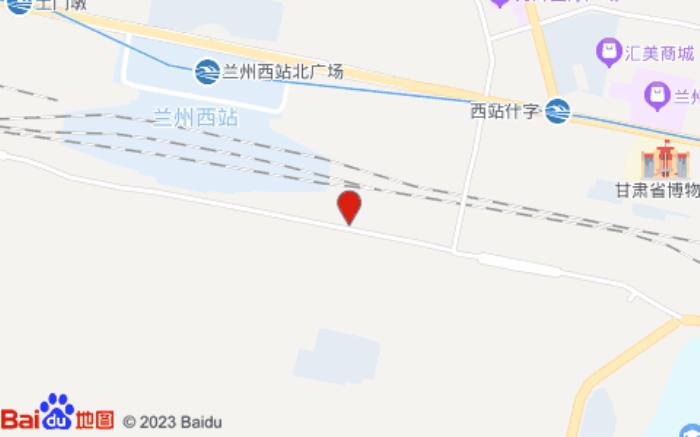 iu酒店(蘭州西客站南廣場(chǎng)店)位置圖