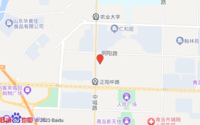 如家睿柏云酒店(正陽(yáng)中路店)位置圖