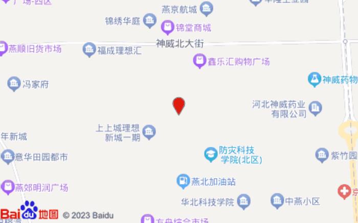 潮漫酒店·三河燕郊沃爾瑪?shù)?燕靈路店)位置圖