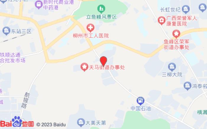 柳州Iu酒店(谷埠街龍?zhí)豆珗@店)位置圖
