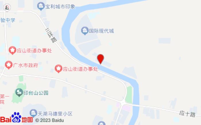 漢庭酒店(廣水濱河?xùn)|路店)位置圖