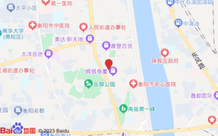 iu hotel酒店(環城南路店)位置圖