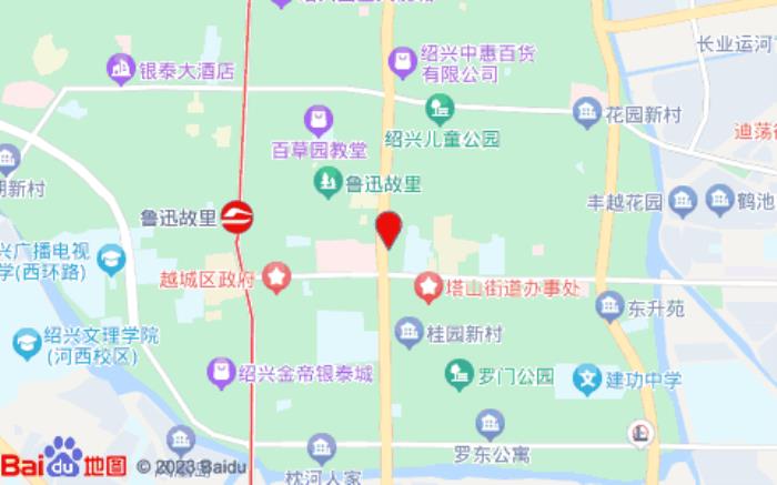 尚客優(yōu)悅(魯迅故居)位置圖