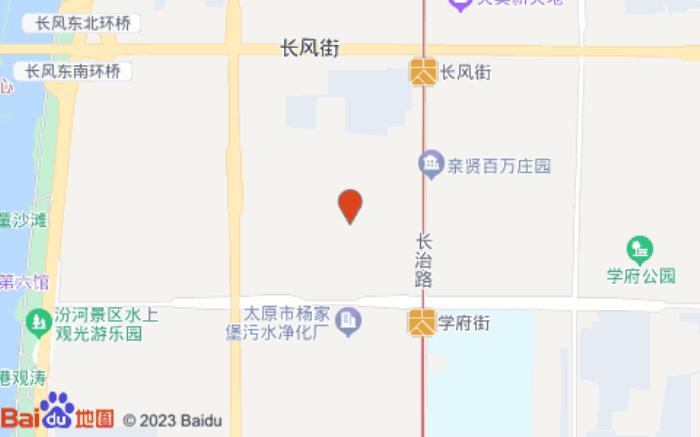 iu酒店(太原長風街北美新天地店)位置圖