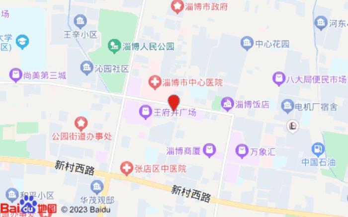 宜尚酒店(淄博共青團(tuán)路王府井萬(wàn)象匯店)位置圖