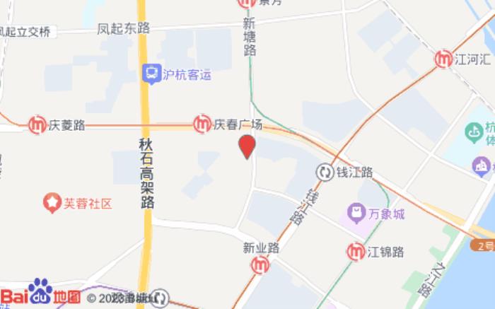 錦江之星酒店慶春廣場(chǎng)店(新塘路店)位置圖