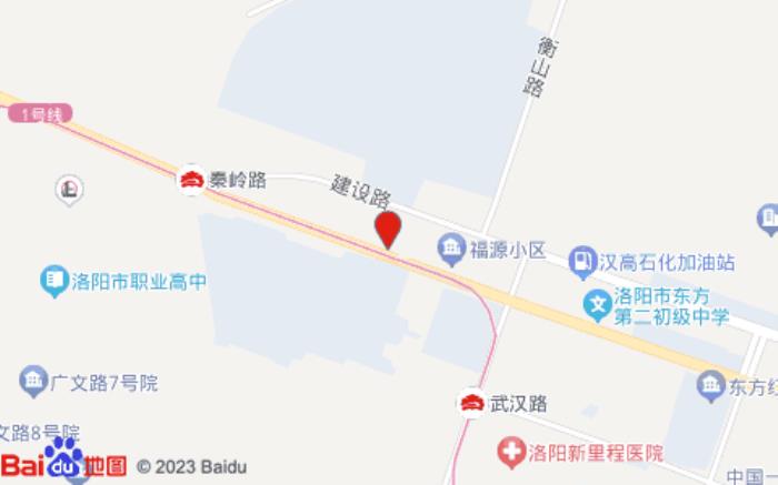 全季酒店(洛陽中州西路店)位置圖