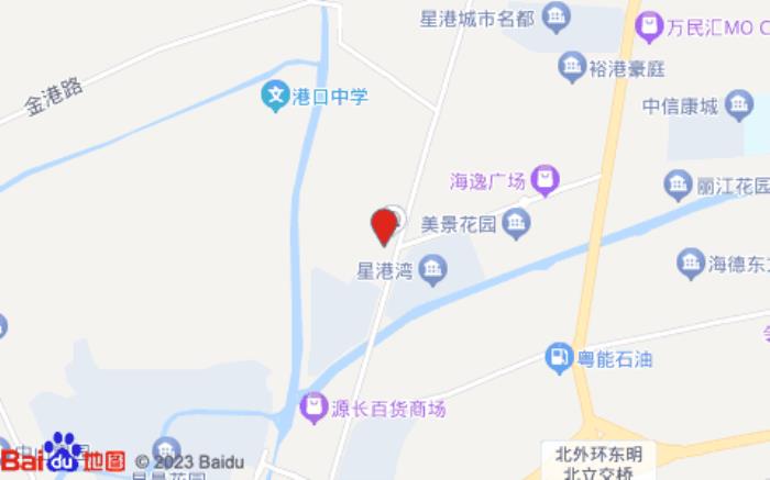 雅斯特國際酒店(中山北站店)位置圖