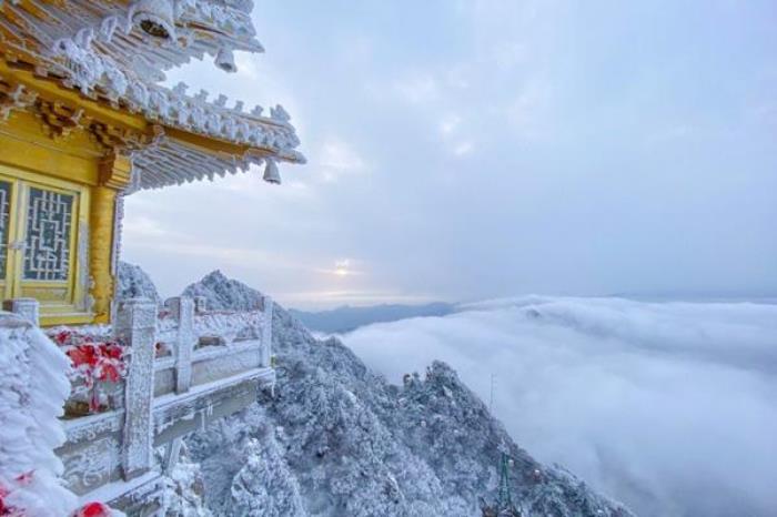 洛陽老君山看雪最佳地點推薦