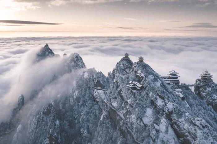 洛陽老君山看雪最佳地點推薦