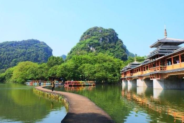 柳州龍潭公園游覽路線