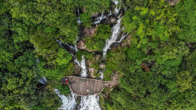 中國(guó)落差最大的瀑布，負(fù)離子含量極高，位列廣東景區(qū)天然氧吧之首