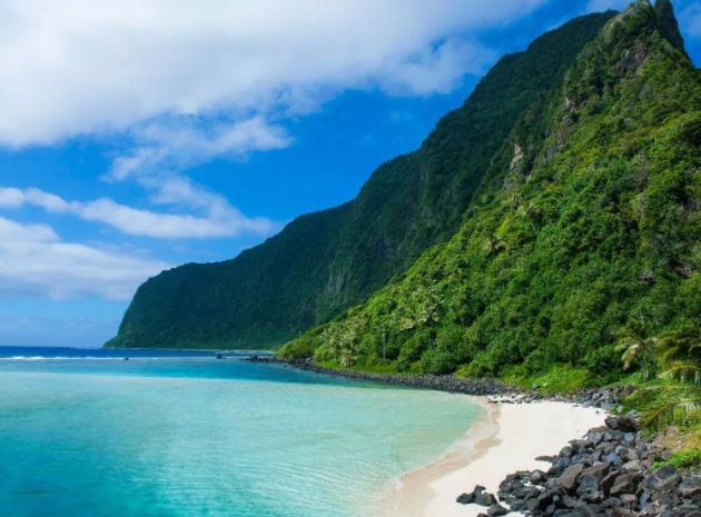 薩摩亞群島，有典型的熱帶海島風(fēng)光