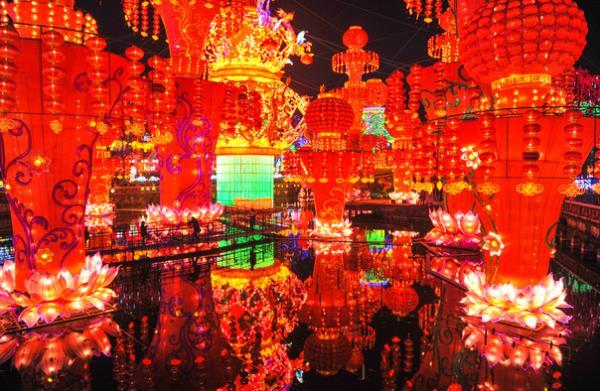 自貢彩燈公園