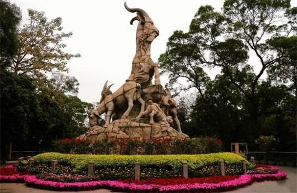 越秀公園五羊石雕